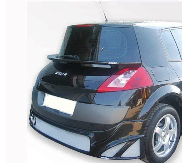 Renault Megane Uyumlu 2 Hatchback Arka Tampon Altı Telli Fiber 20