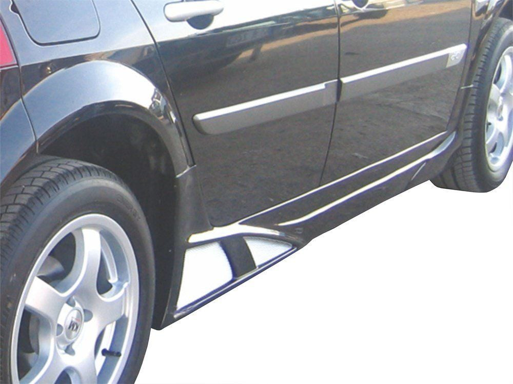 Renault Megane Uyumlu 2 Sedan Marşpiyel Telli 2 Parça Fiber 2003-
