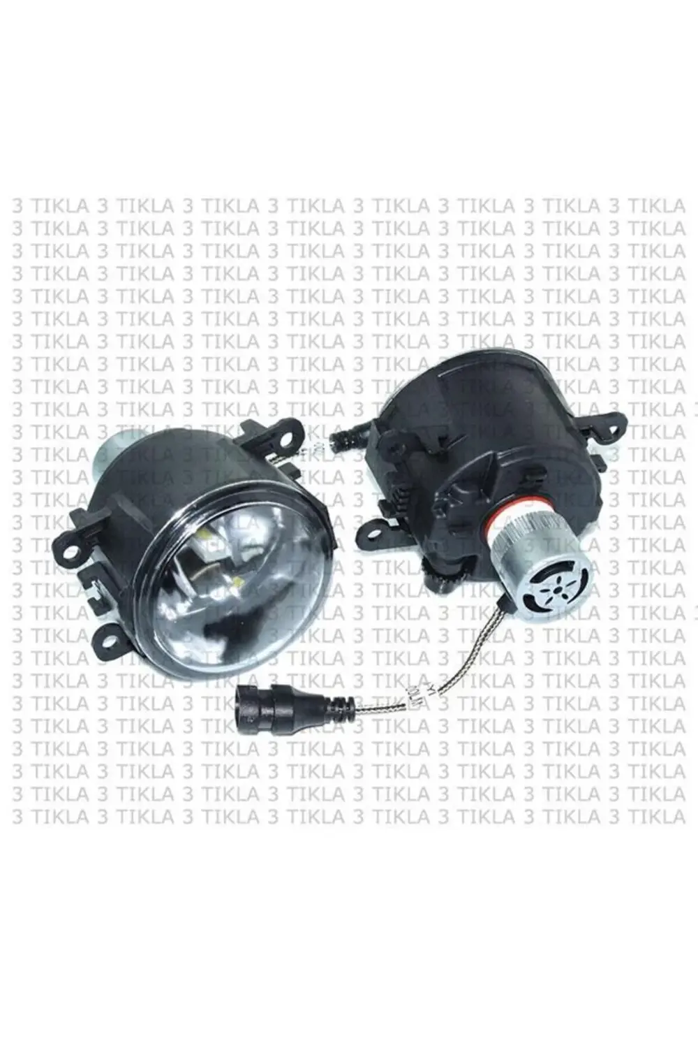 Renault Megane HB 2004-2008 Beyaz Led Xenon Sis Farı Seti