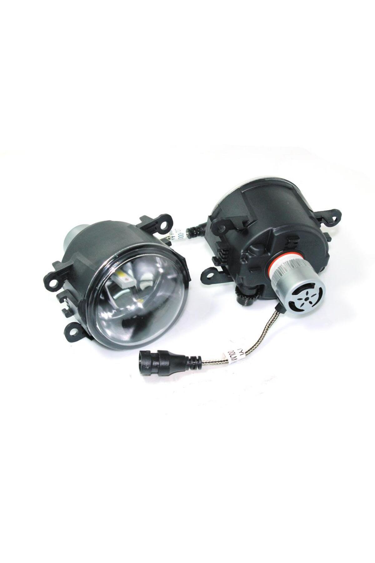 Renault Megane II 2008 Beyaz Led Xenon Sis Farı Seti