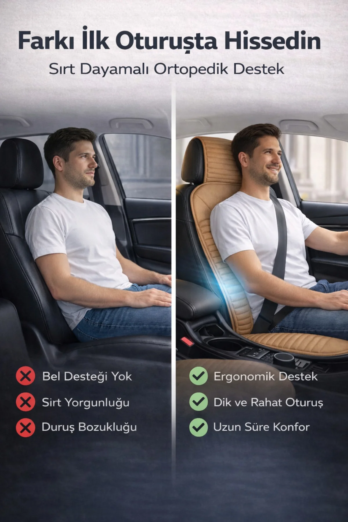 Renault Megane IV 2016 Sonrası Uyumlu Vento 2 Parça Ön Oto Koltuk Minderi Terletmez Taba Fiyatı, Yorumları ve Özellikleri