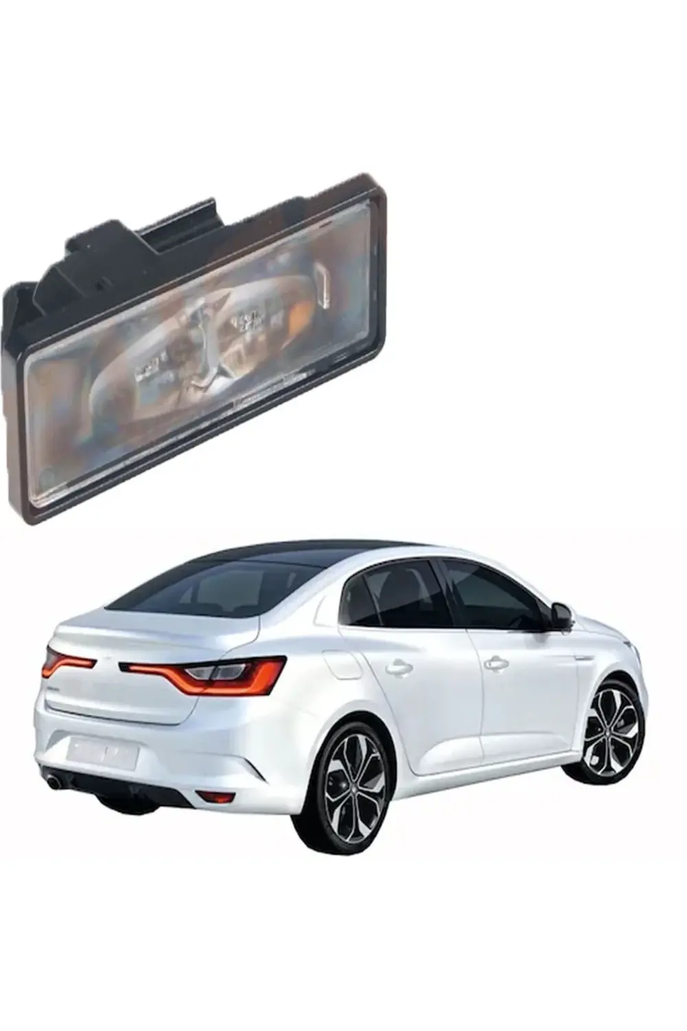 Renault Megane Iv Renault Talisman Uyumlu Plaka Lambası
