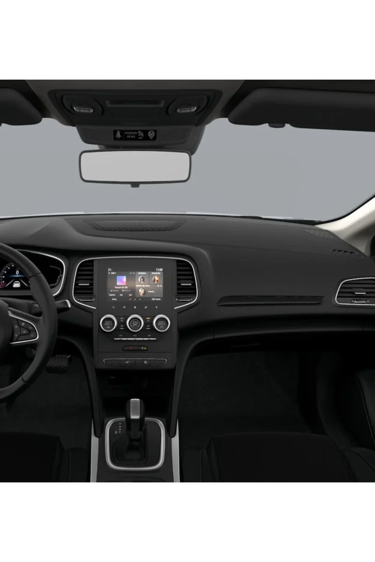 Renault Megane Touch ve Icon 7 inç Navigasyon 9H Nano Ekran Koruy