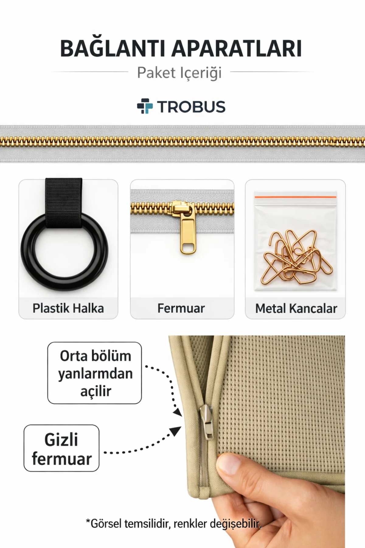 Renault Mégane Sedan 2002 ve Sonrası Uyumlu Mira Serisi Bej 5'li Oto Koltuk Minderi