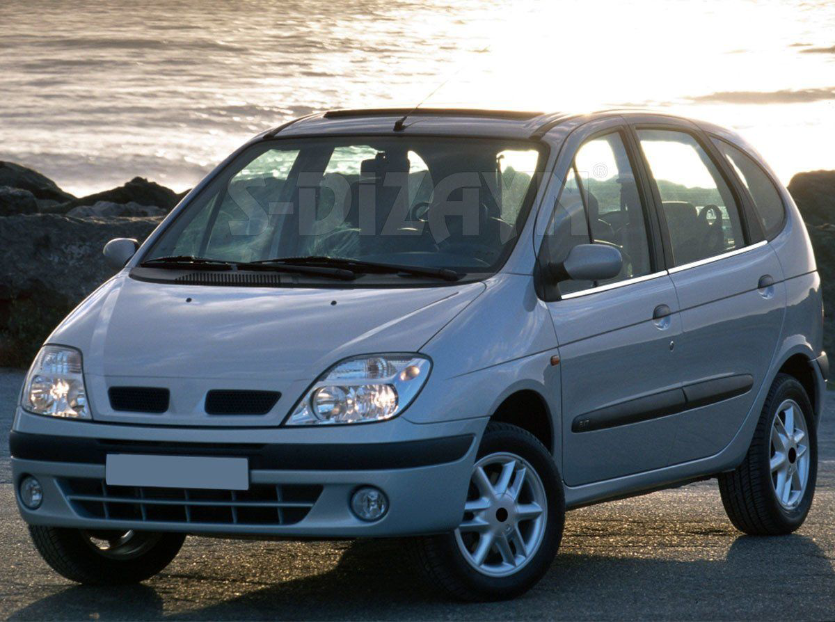 Renault Scenic Uyumlu 1 Krom Cam Çıtası 4 Parça 1996-2003 Renault Scenic Uyumlu 1 Krom Cam Çıtası 4 Parça 1996-2003