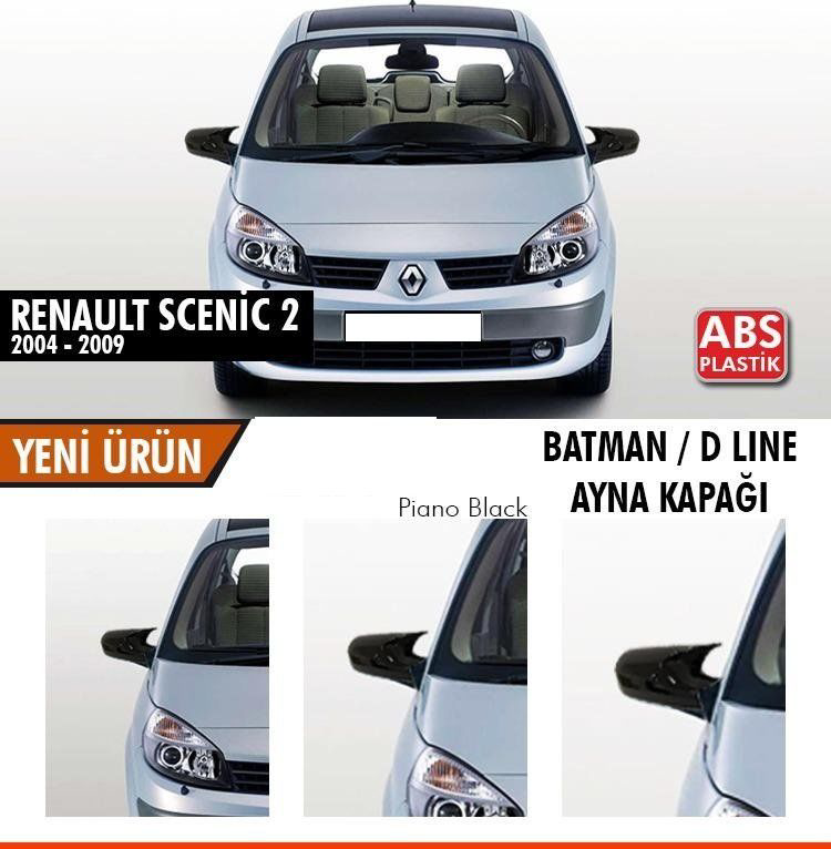 Renault Scenic Uyumlu 2 (2004-2009) Sonrası Batman Yarasa Ayna Ka