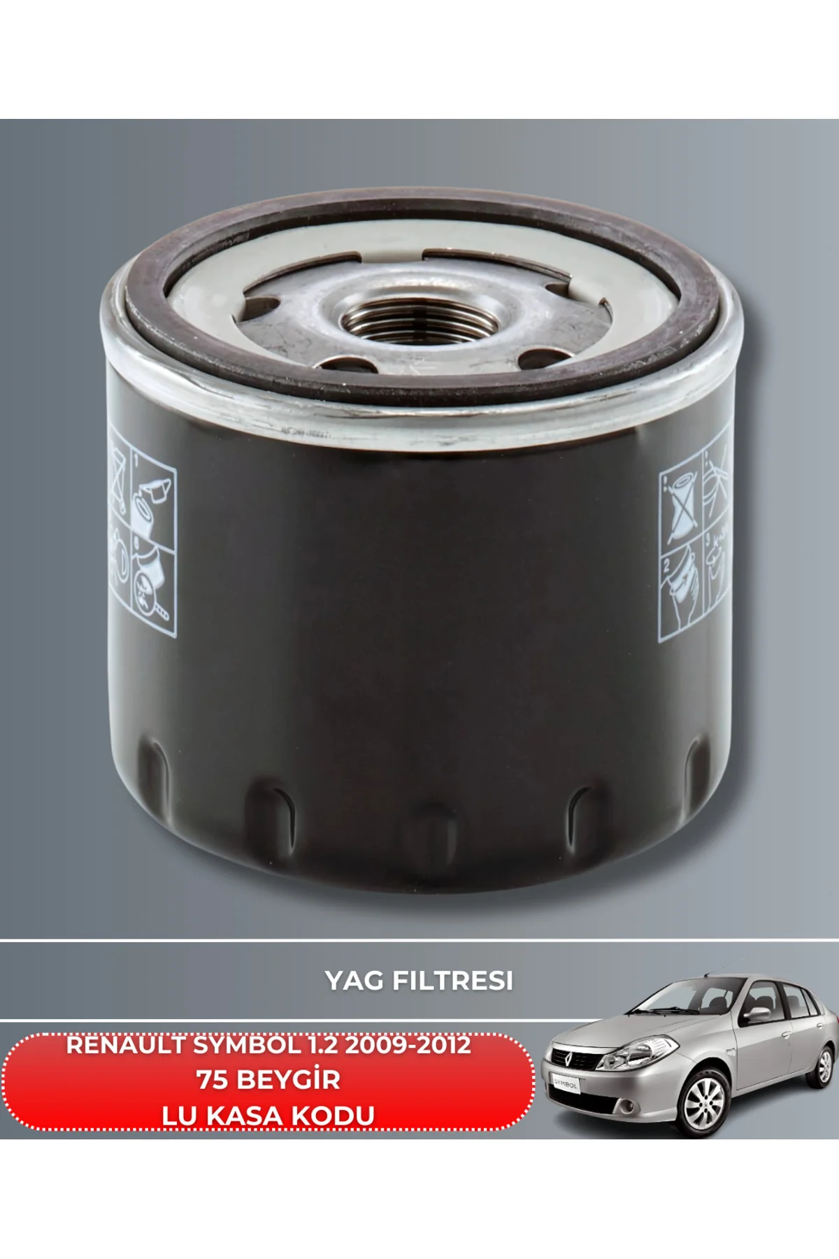 RENAULT SYMBOL 1.2 2009-2010-2011-2012 75 BEYGİR HAVA YAĞ POLEN F