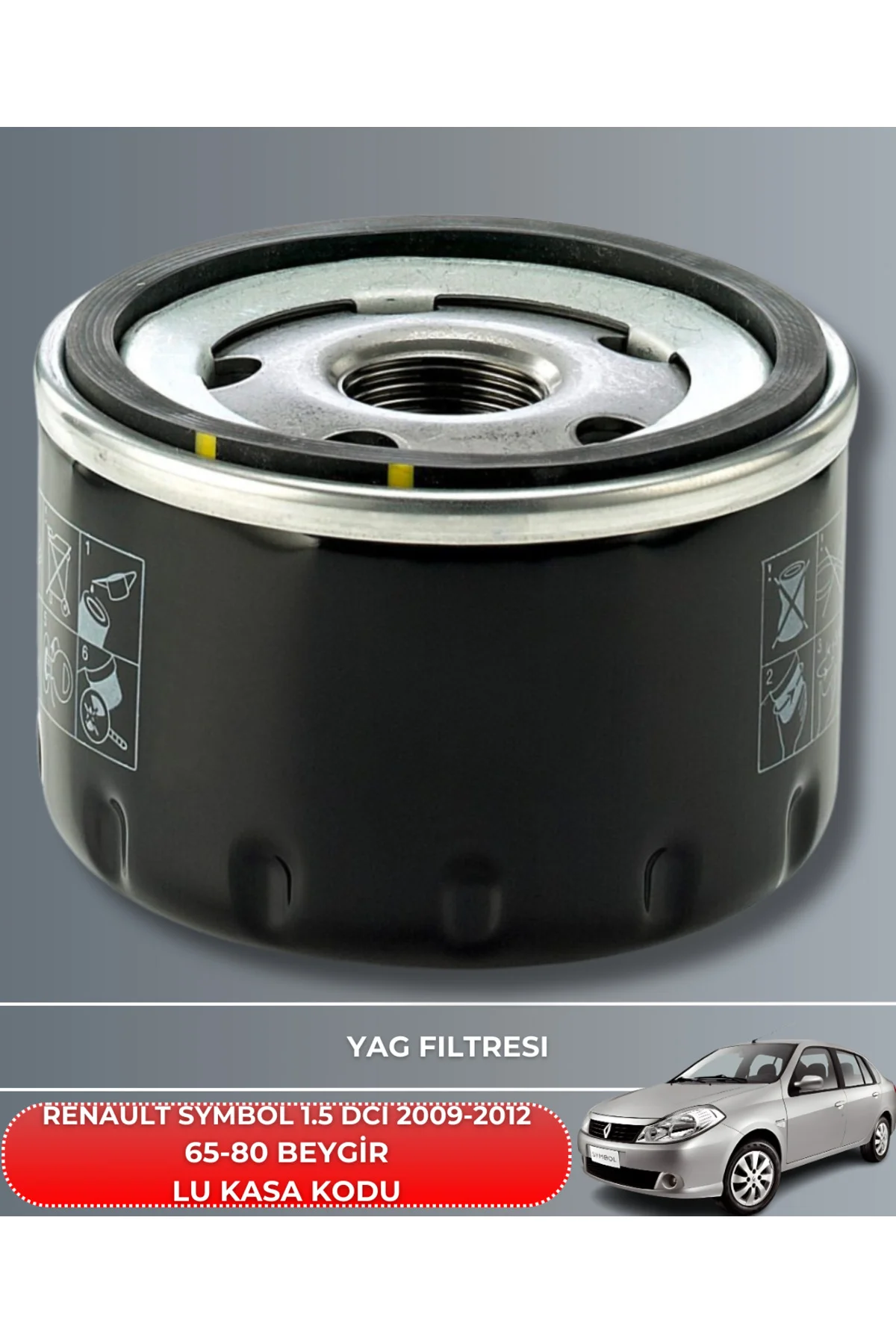 RENAULT SYMBOL 1.5 DCI 2009-2010-2011-2012 65-80 BEYGİR HAVA YAĞ 