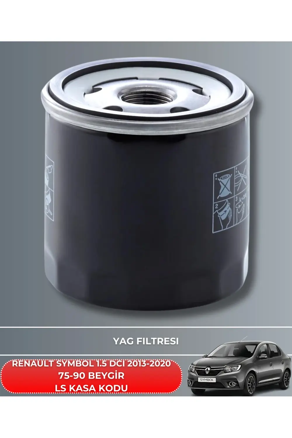 RENAULT SYMBOL 1.5 DCI 2013-2014-2015-2016-2017-2018-2019-2020 75