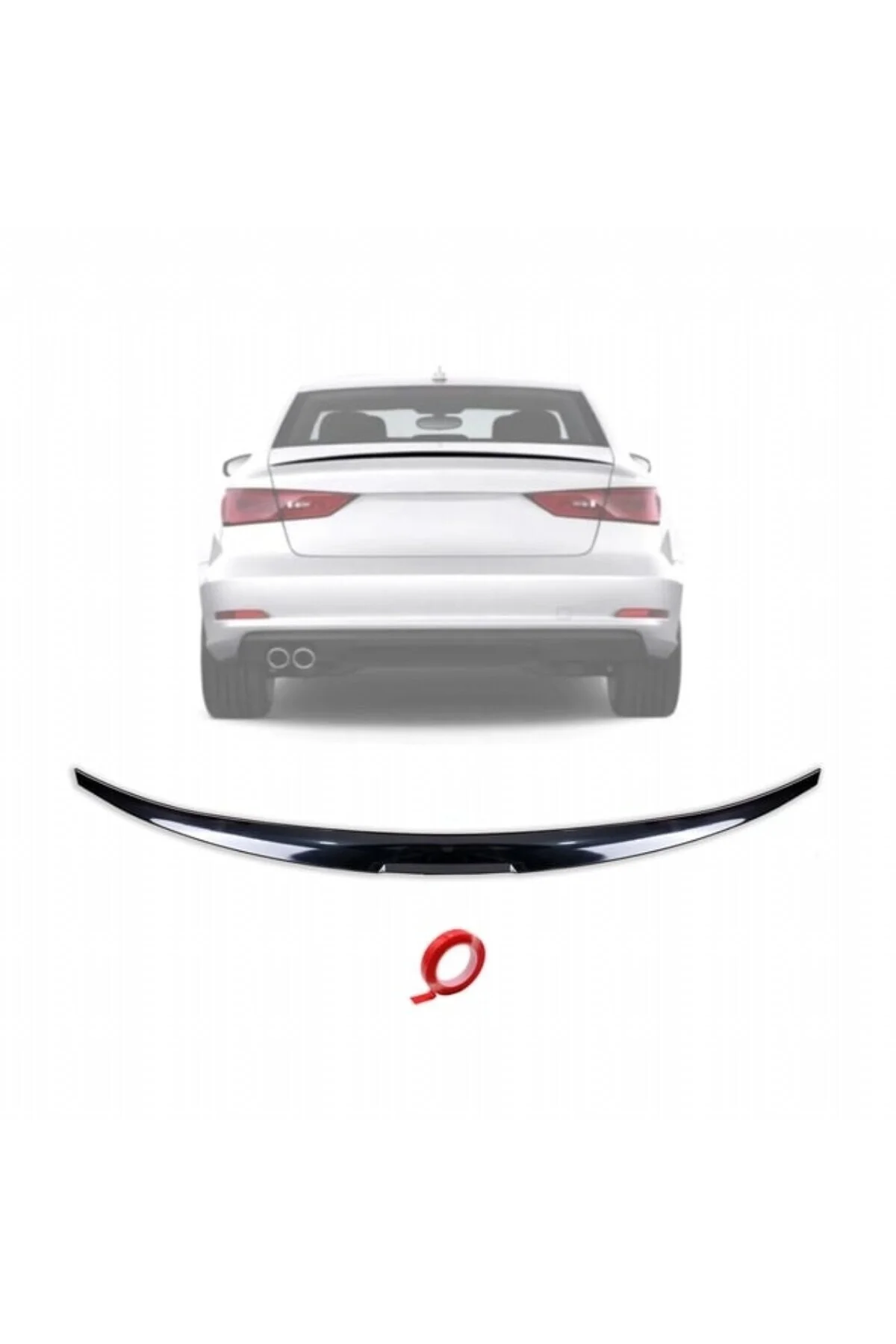 RENAULT SYMBOL 2013-2020 PİANO BLACK BAGAJ SPOİLER