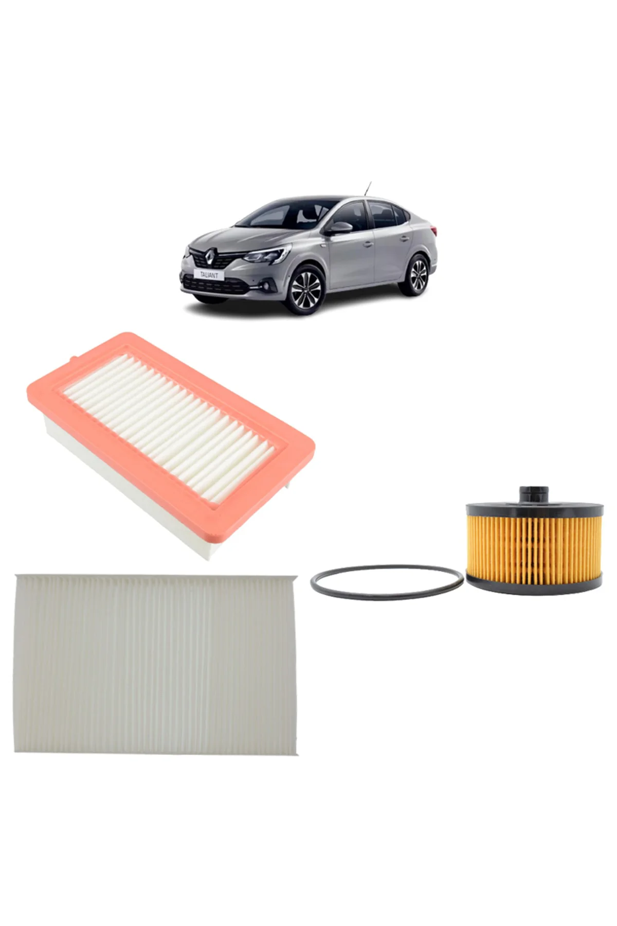 Renault Taliant 3lü Filtre Bakım Seti 1.0 Tce 2021 Sonrası Kit136