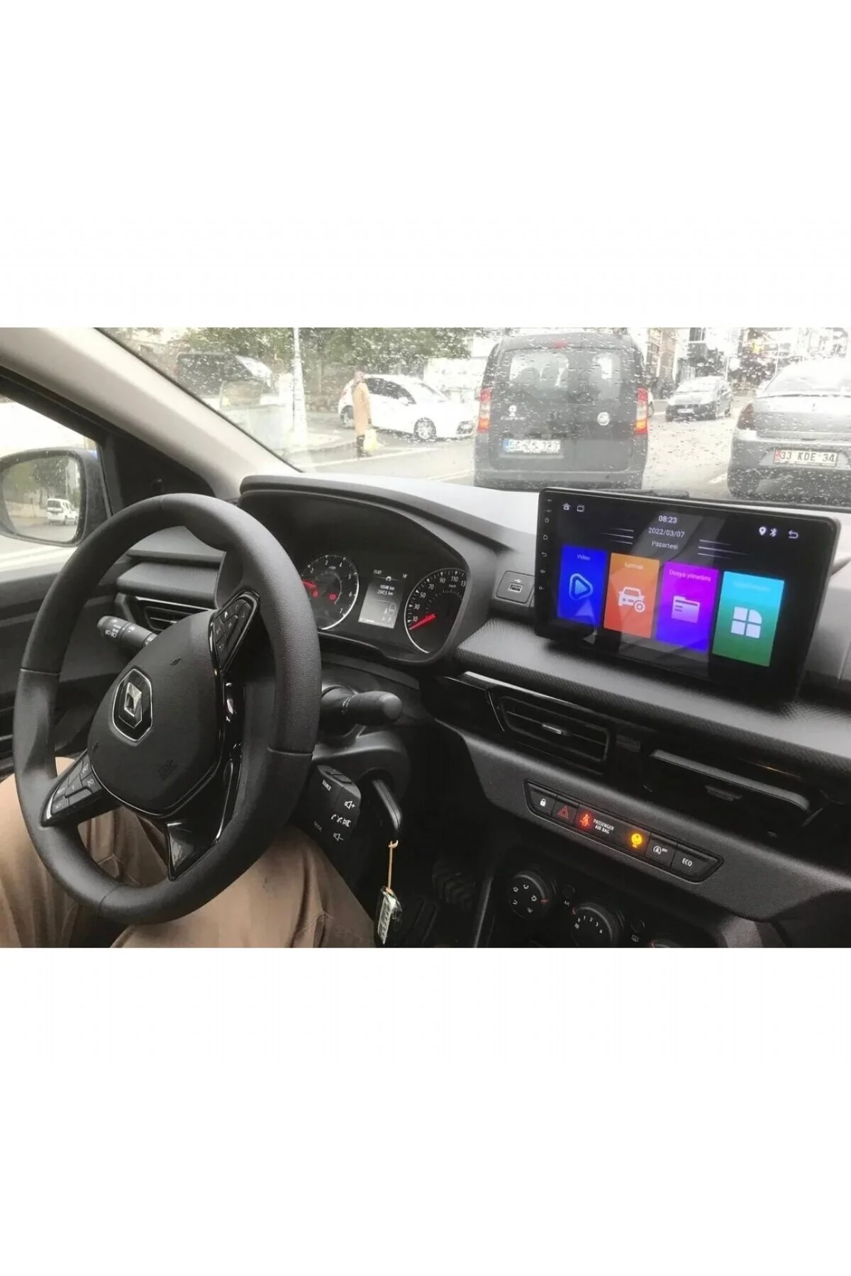RENAULT TALİANT-SANDERO İLE UYUMLU ANDROİD CARPLAY MULTİMEDYA KAMERA 4-64GB