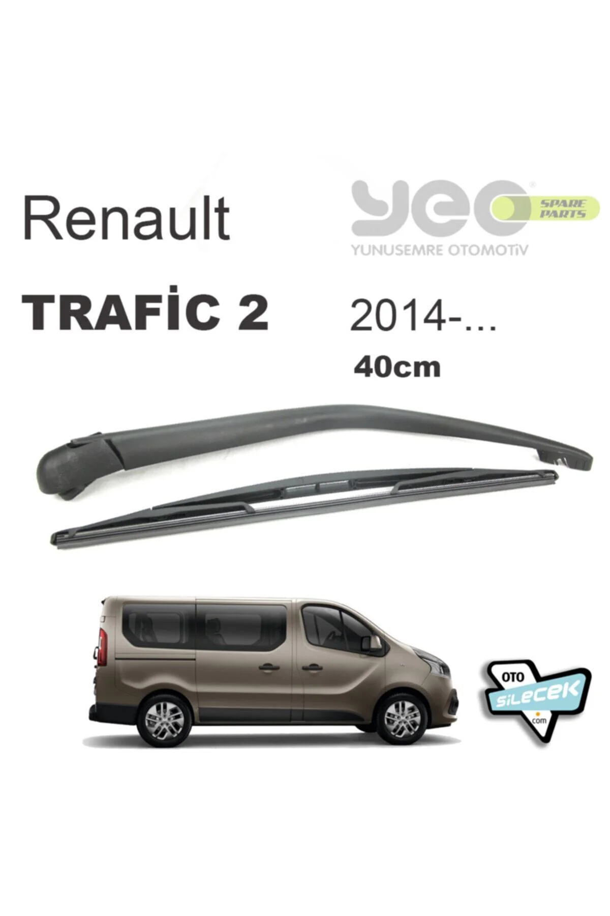 Renault Trafic 2 Arka Silecek Kolu Ve Süpürgesi 2014-..