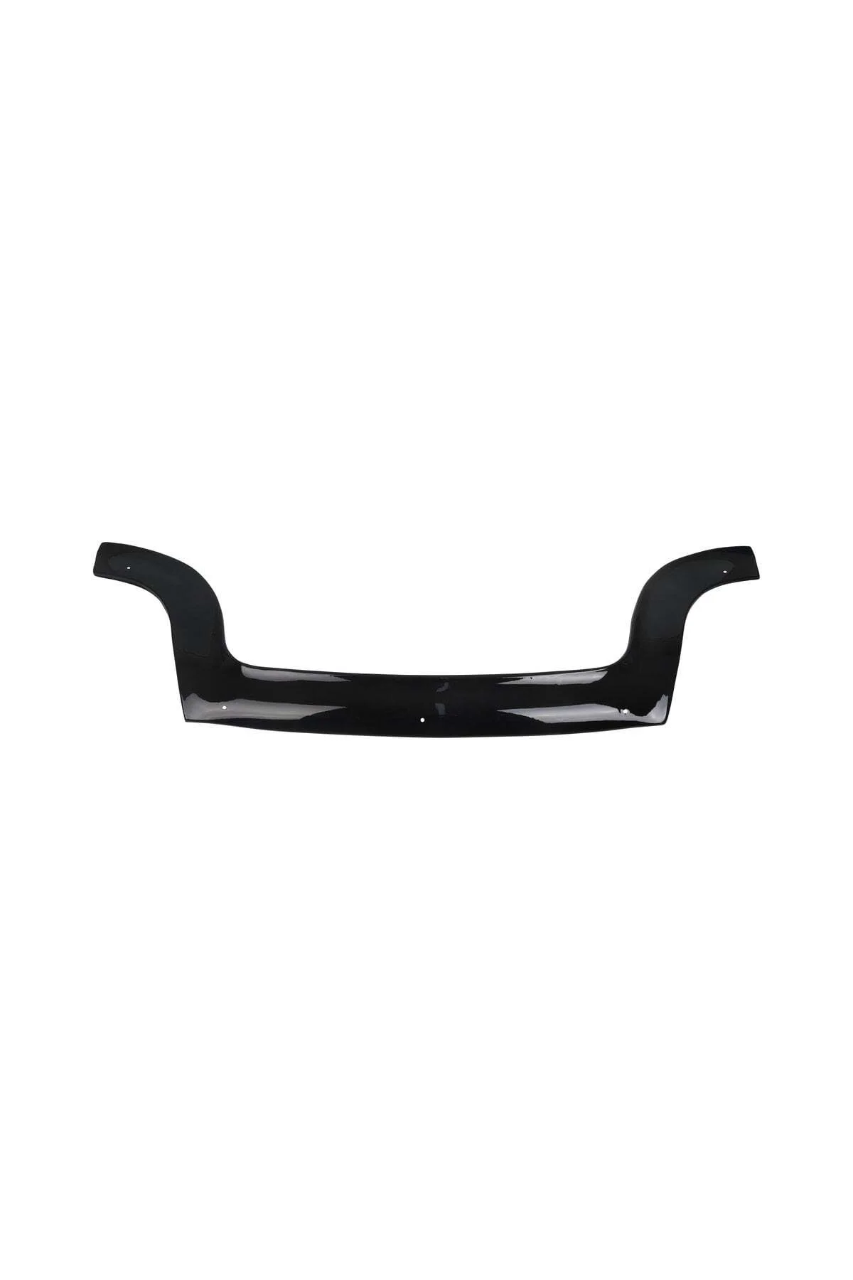 Renault Trafic 2001-2013 Uyumlu Kaput Rüzgarlığı Ön Kaput Koruma ABS Parlak Siyah - Görsel 3