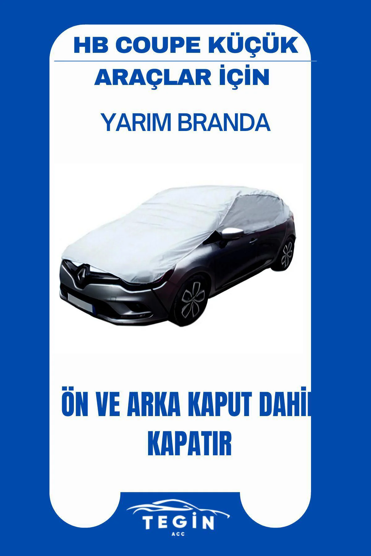 Renault Twingo 2007 - 2014 Hatchback Uyumlu SolarBlock Yarım Araba Brandası Fiyatı, Yorumları ve Özellikleri