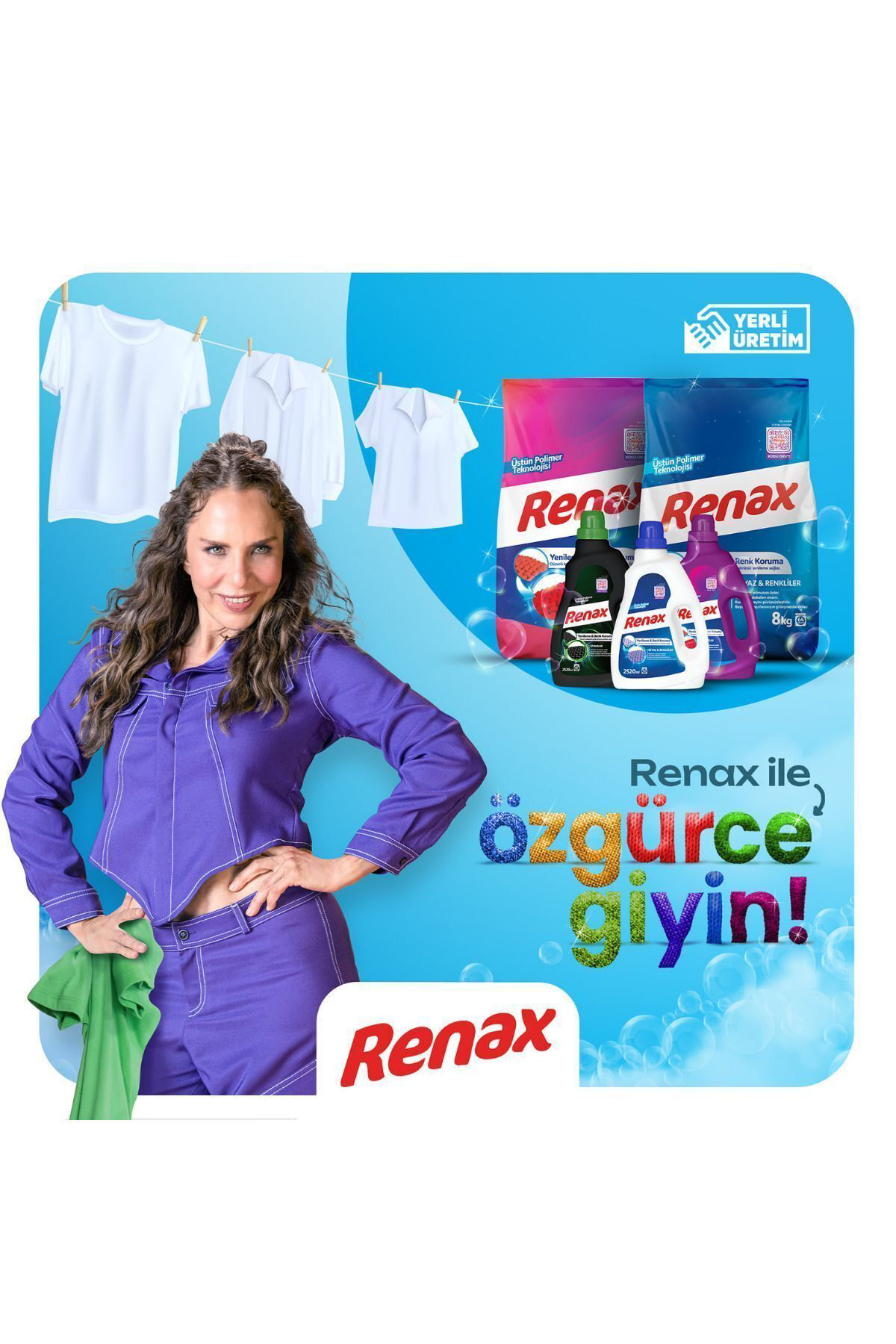 Renax Sıvı Çamaşır Deterjanı Siyahlar 2520 ml - 4 Lü Paket