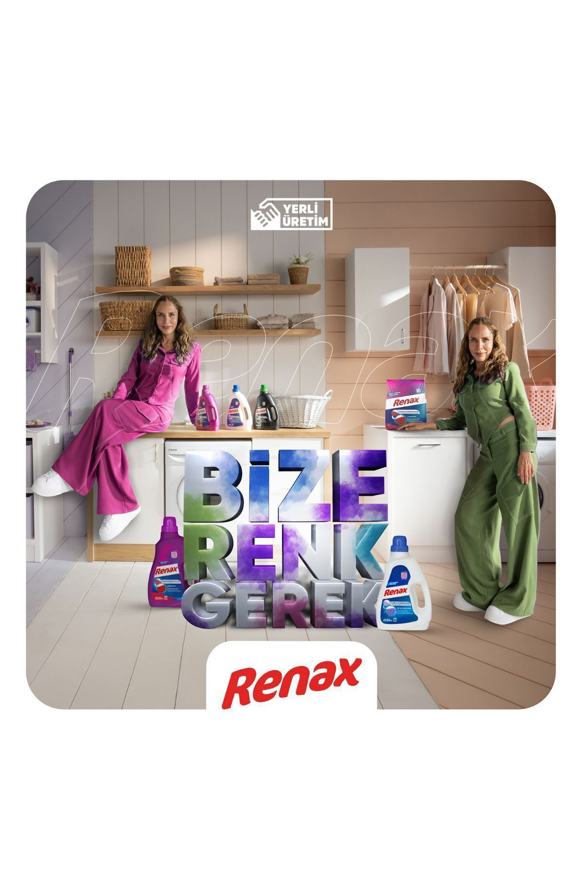 Renax Sıvı Çamaşır Deterjanı Siyahlar 2520 ml - 4 Lü Paket