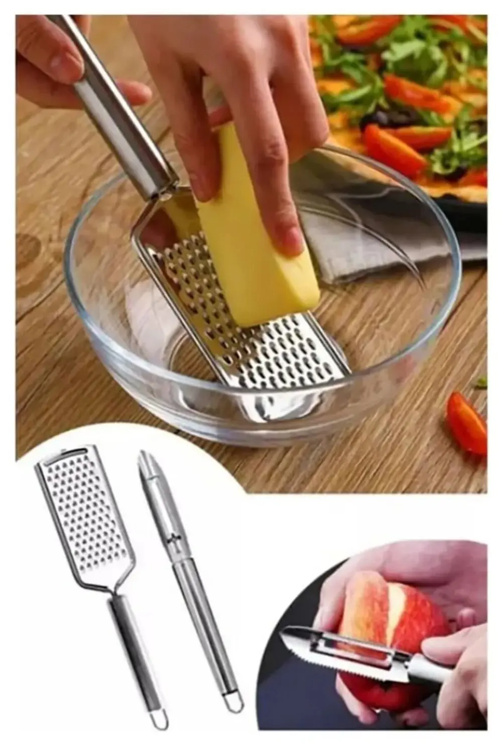 Rende soyacak seti patlıcan kabak dolma oyacak seti