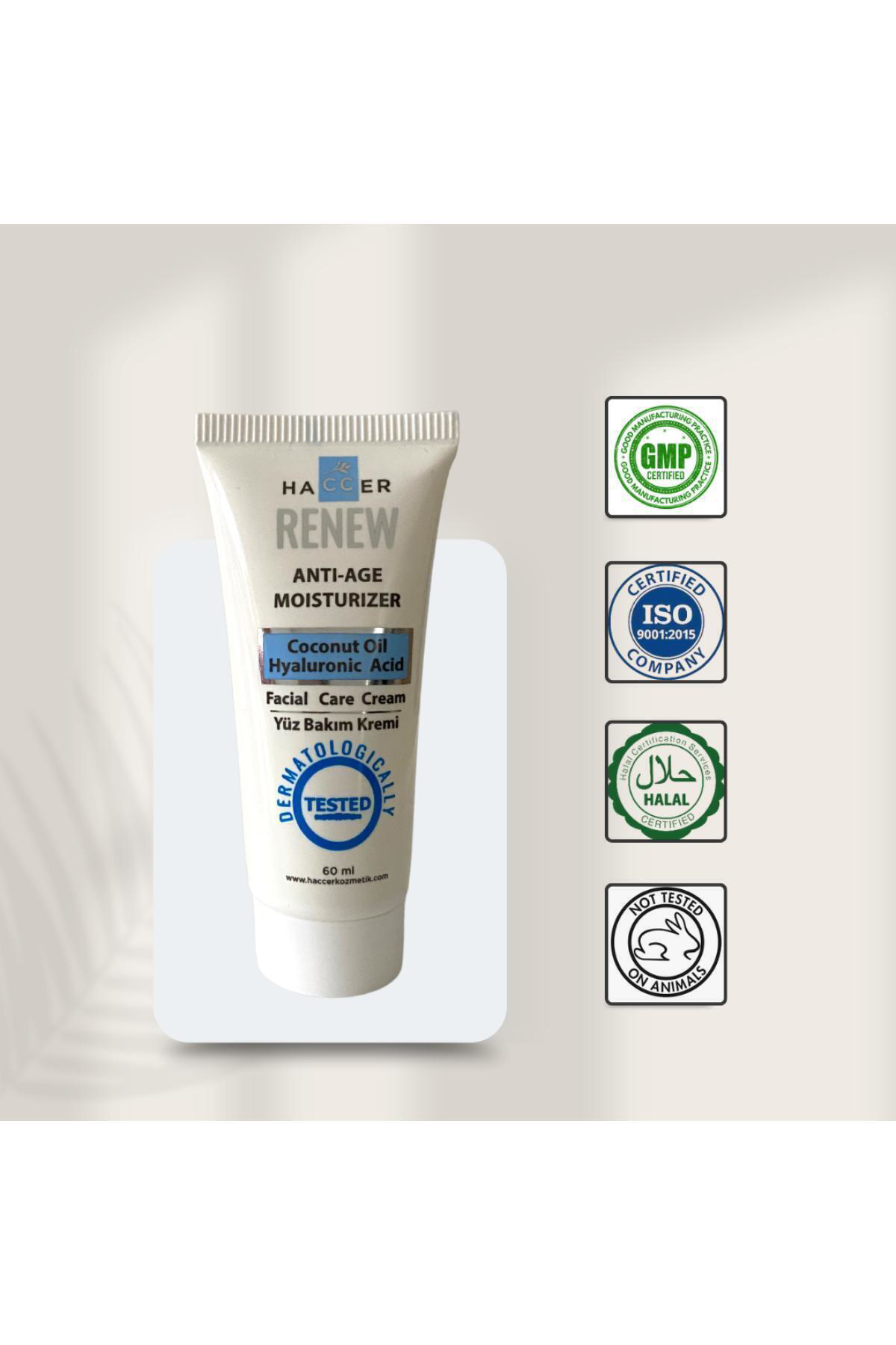 Haccer Renew Anti-Age Yüz Bakım Kremi 60 Ml