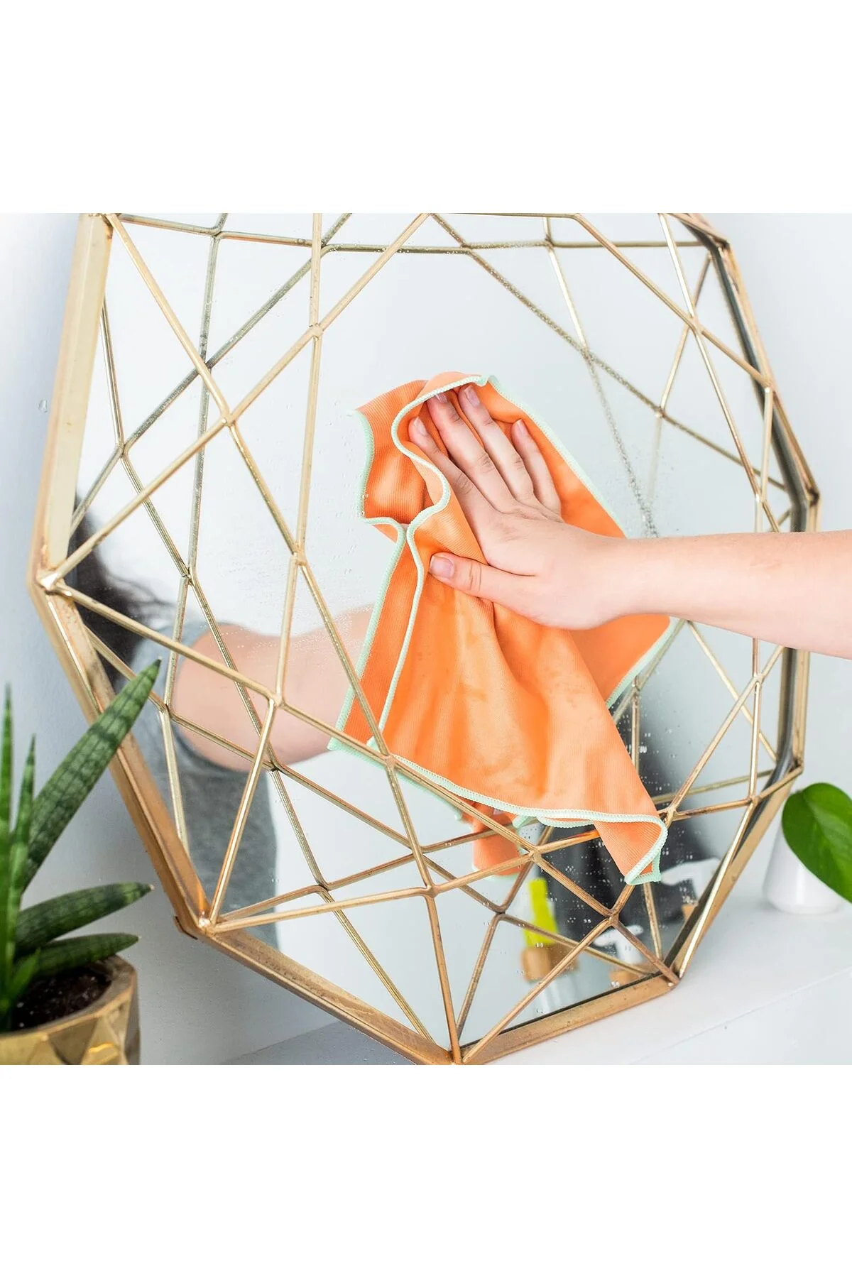 Renew Collection çok fonksiyonlu geri dönüştürülmüş mikrofiber bez, 5 adet, çok renkli - Görsel 3