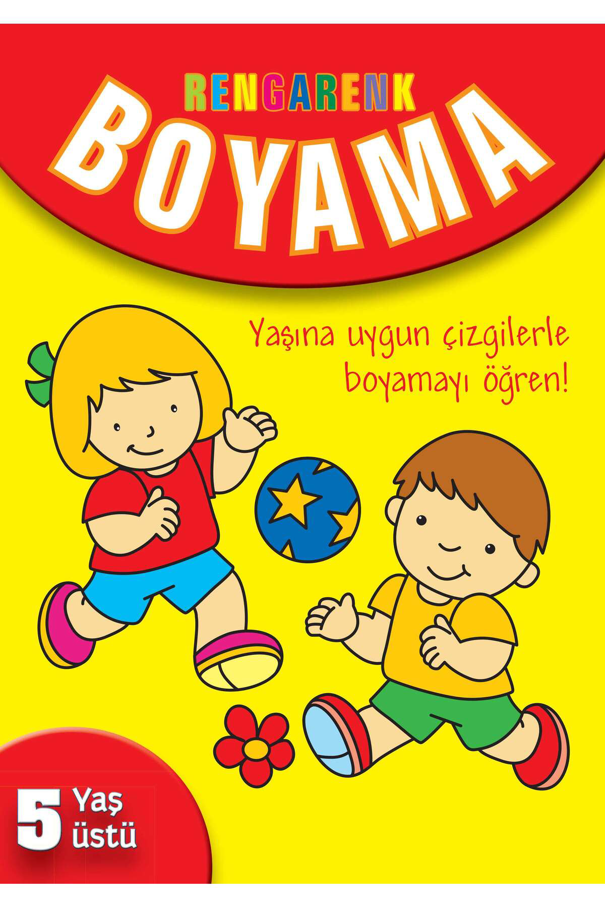 Parilti Yayinlari Rengarenk Boyama 5 Yaş Üstü