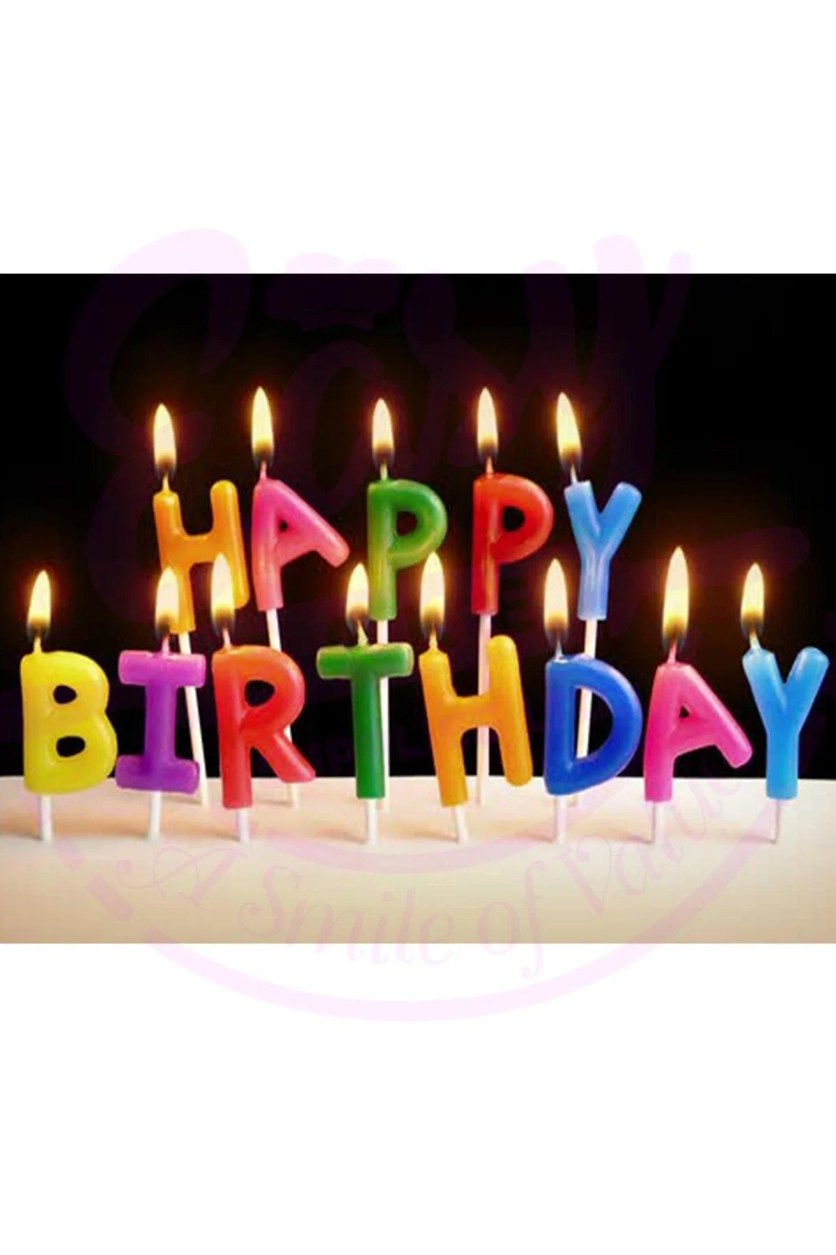 Rengarenk Happy Birthday Yazılabilen Doğum Günü Mumu GO506065846 Rengarenk Happy Birthday Yazılabilen Doğum Günü Mumu GO506065846
