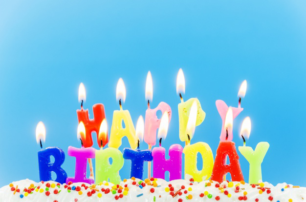 Rengarenk Happy Birthday Yazılabilen Doğum Günü M.u
