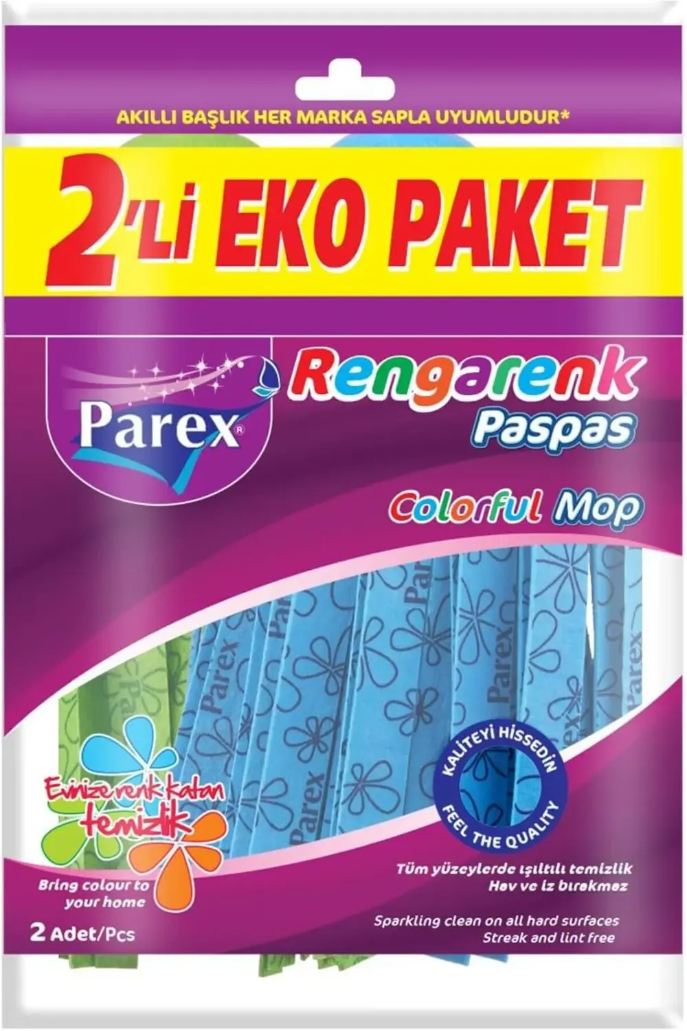 Rengarenk Paspas 1 Paket (1 x 2 Adet) 395519