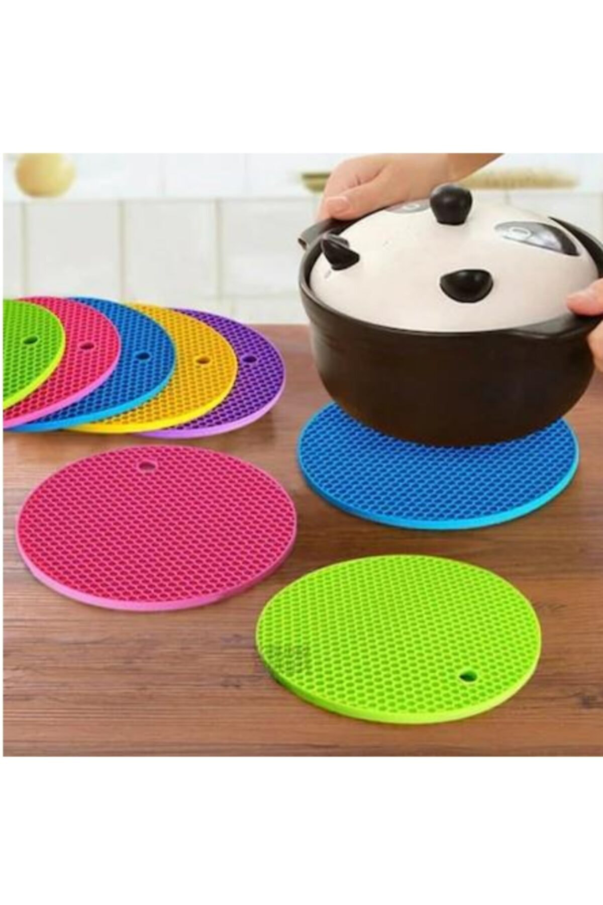 Rengarenk Yuvarlak Silikon Nihale, Silikon Nihale,kalburabastı Ka