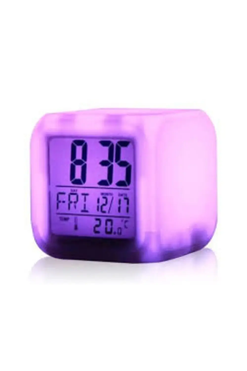 Renk Değiştiren Küp Saat