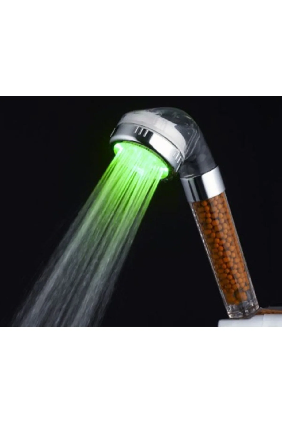 Renk Değiştiren Led Işıklı Tasarruflu Tazyikli Duş Başlığı  GO506