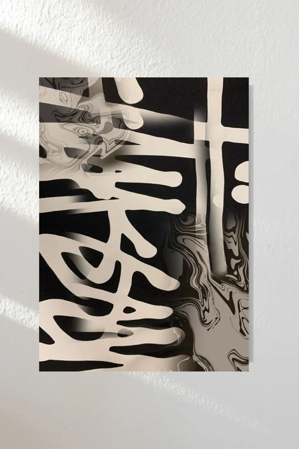 "Renk Karmaşası Serileri 3" Ahşap Poster Üçlü Set 20*30 cm