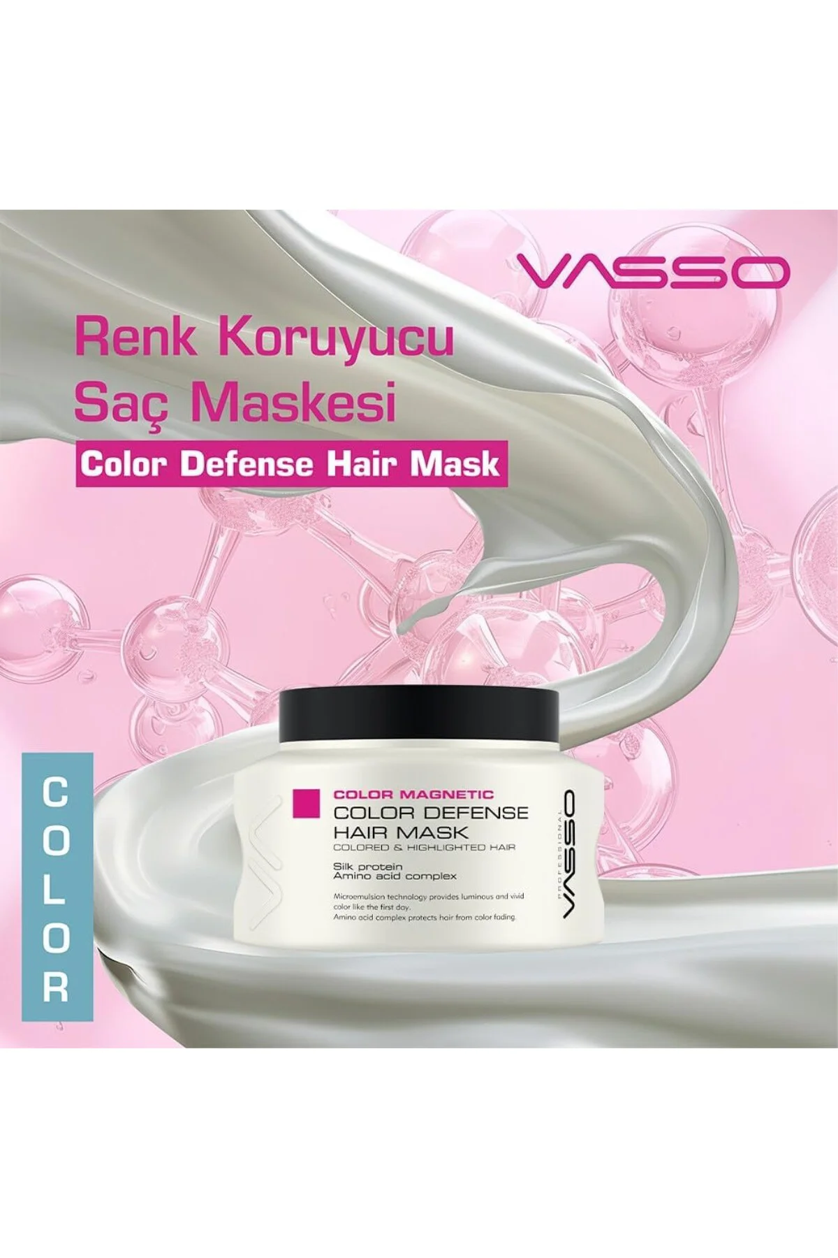 Renk Koruyucu Maske | Boyalı Saçlar, Renk Koruma Serisi | Color M Renk Koruyucu Maske | Boyalı Saçlar, Renk Koruma Serisi | Color M