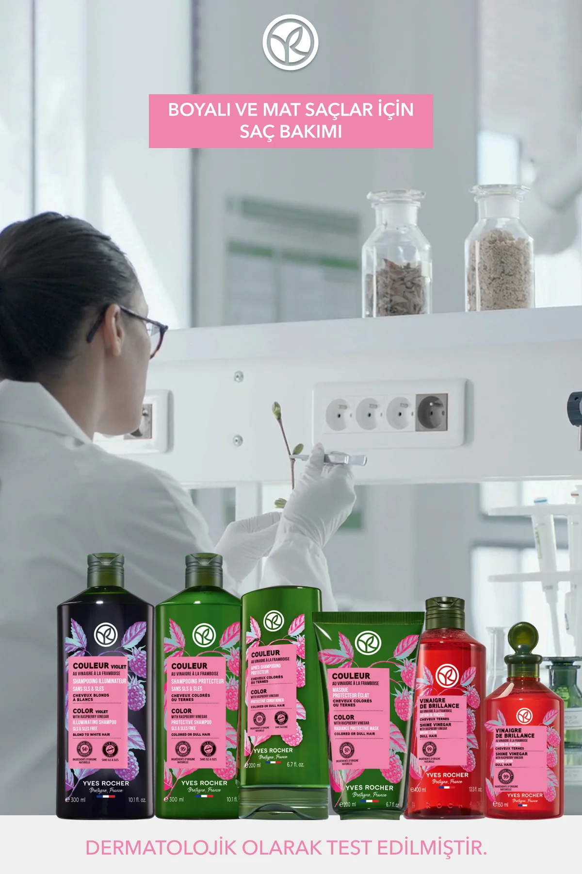 Renk Koruyucu Saç Kremi - Boyalı Saçlar / Couleur -Vegan -200ml