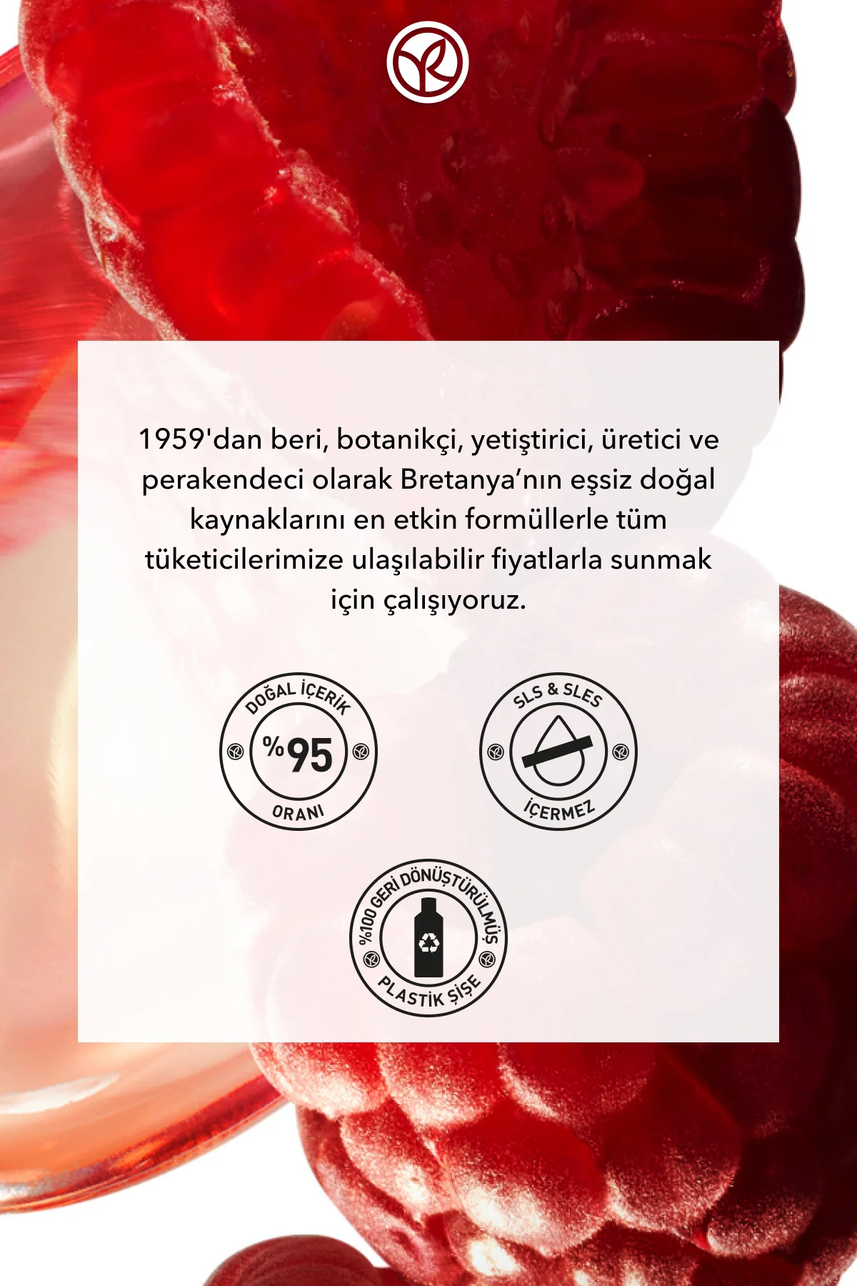 Renk Koruyucu Şampuan - Boyalı Saçlar / Couleur - SLS,SLES içerme
