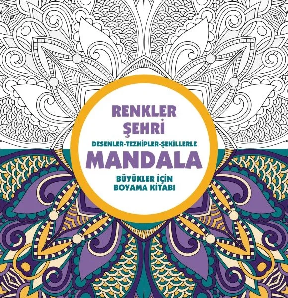 Renkler Şehri - Mandala (Büyükler İçin Boyama) Fiyatı, Yorumları ve Özellikleri