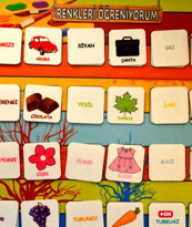 Renkleri Öğreniyorum Keçe Cırtlı Duvar Panosu , Eğitici Oyuncak Renkleri Öğreniyorum Keçe Cırtlı Duvar Panosu , Eğitici Oyuncak