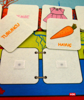 Renkleri Öğreniyorum Keçe Cırtlı Duvar Panosu , Eğitici Oyuncak Renkleri Öğreniyorum Keçe Cırtlı Duvar Panosu , Eğitici Oyuncak