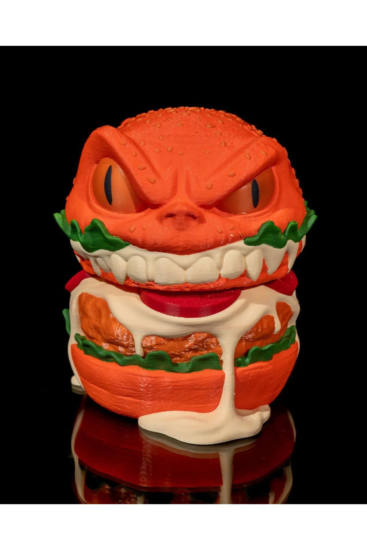 Renkli 16cm Hamburger Saklama Kutusu, Pratik ve Şık Saklama Çözümü