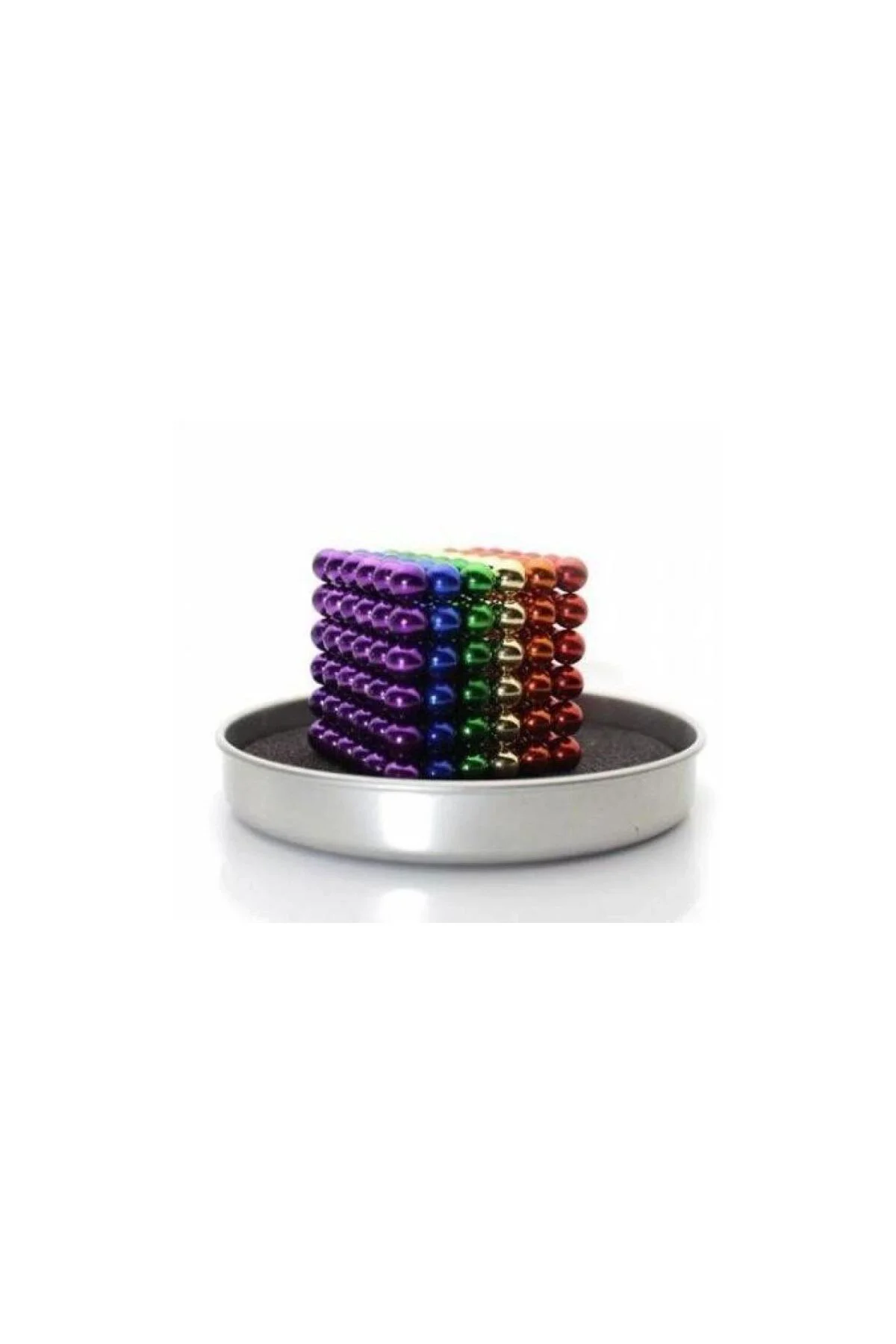 Renkli 216 Mıknatıs Neocube Mıknatıs 5mm Neodyum