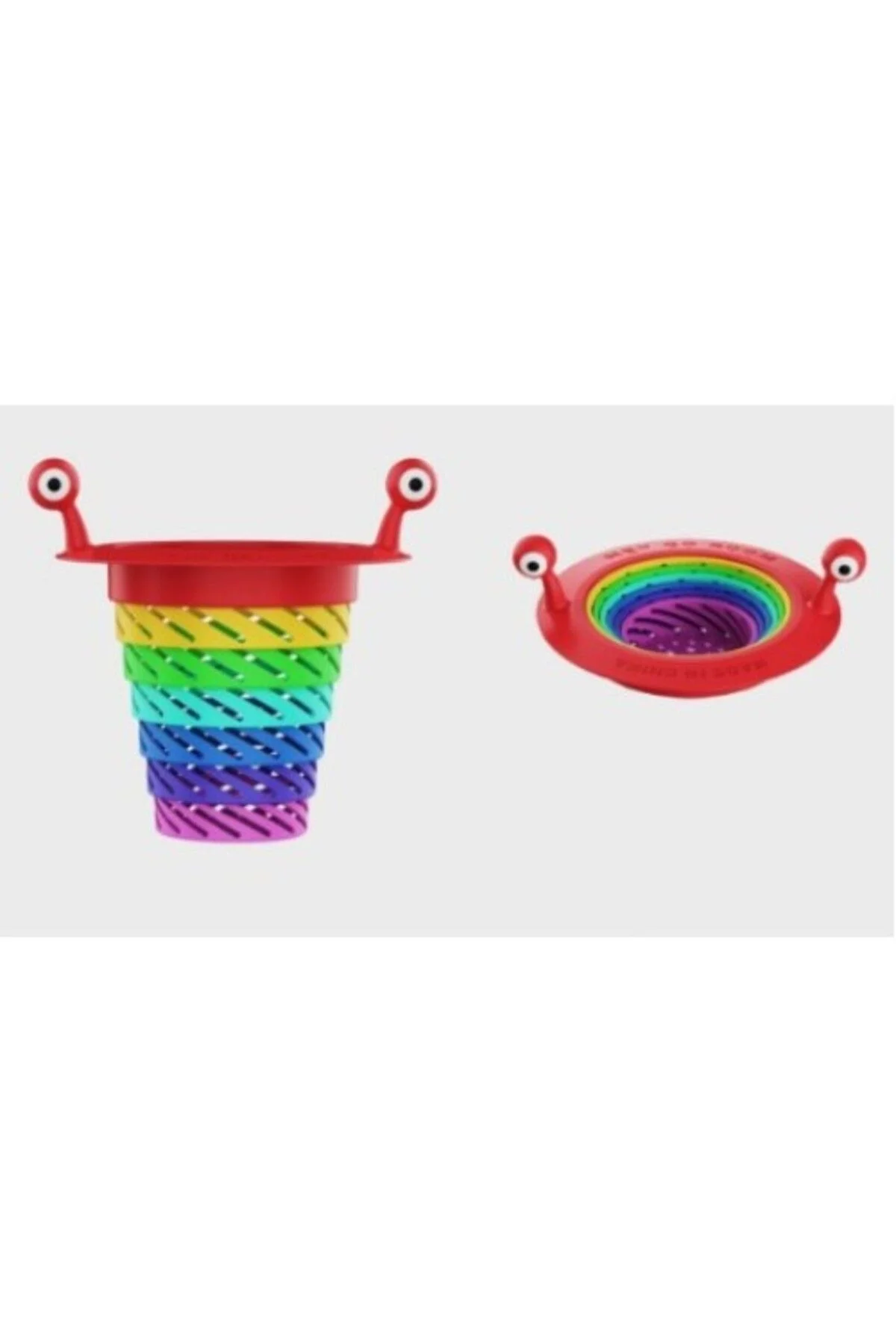Renkli 6 Kademeli Lavabo Süzgeci - Görsel 2