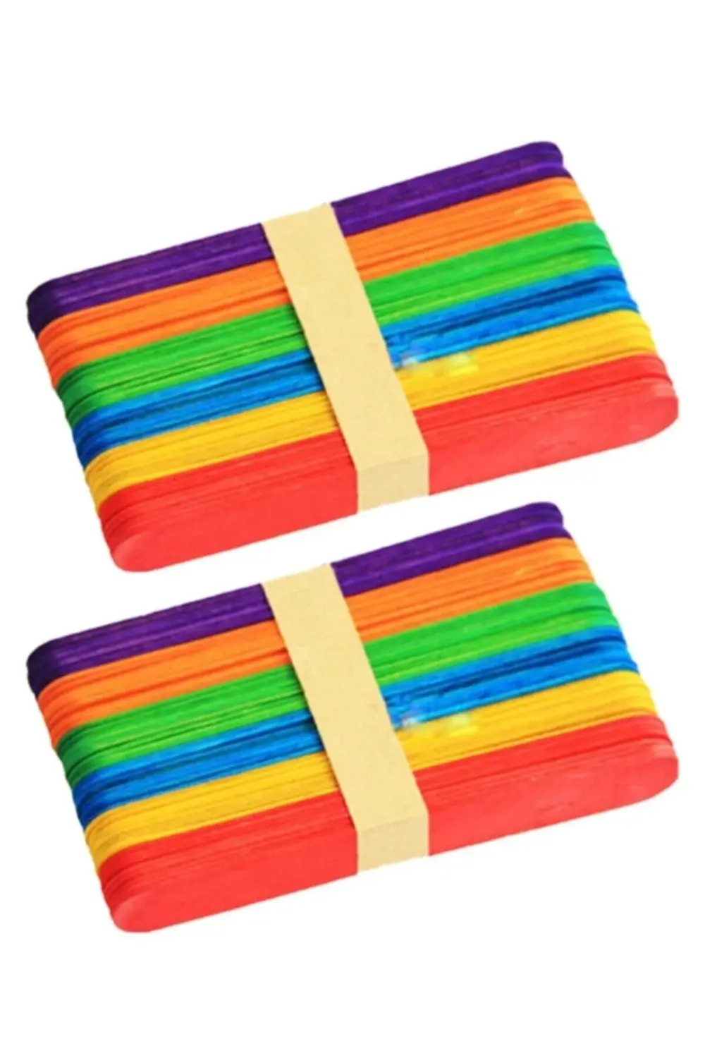 Renkli Abeslang Çubuğu (dil Çubuğu) 2 Paket