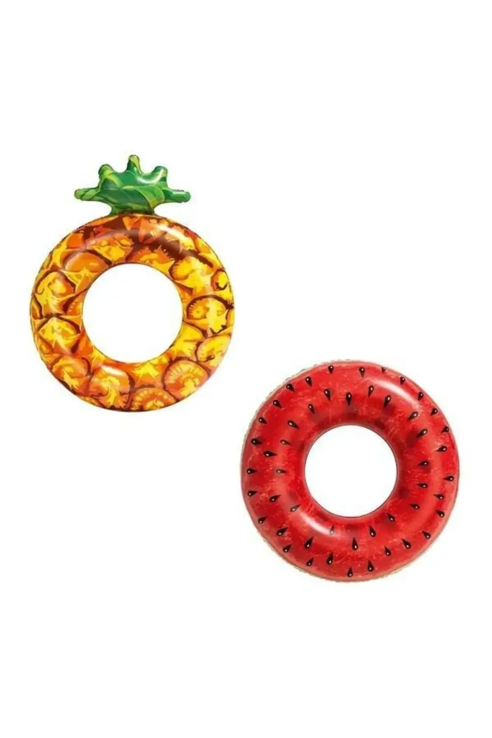 Renkli Ananas Desenli Deniz Simit - 36121 -Ananas