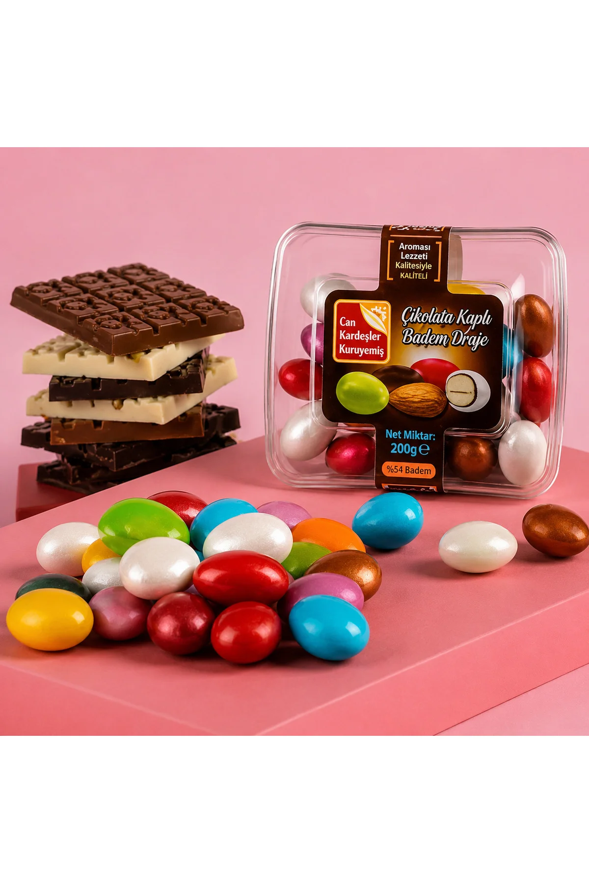 Renkli Badem Draje 90 g Renkli Badem Draje 90 g Fiyatı, Yorumları ve Özellikleri