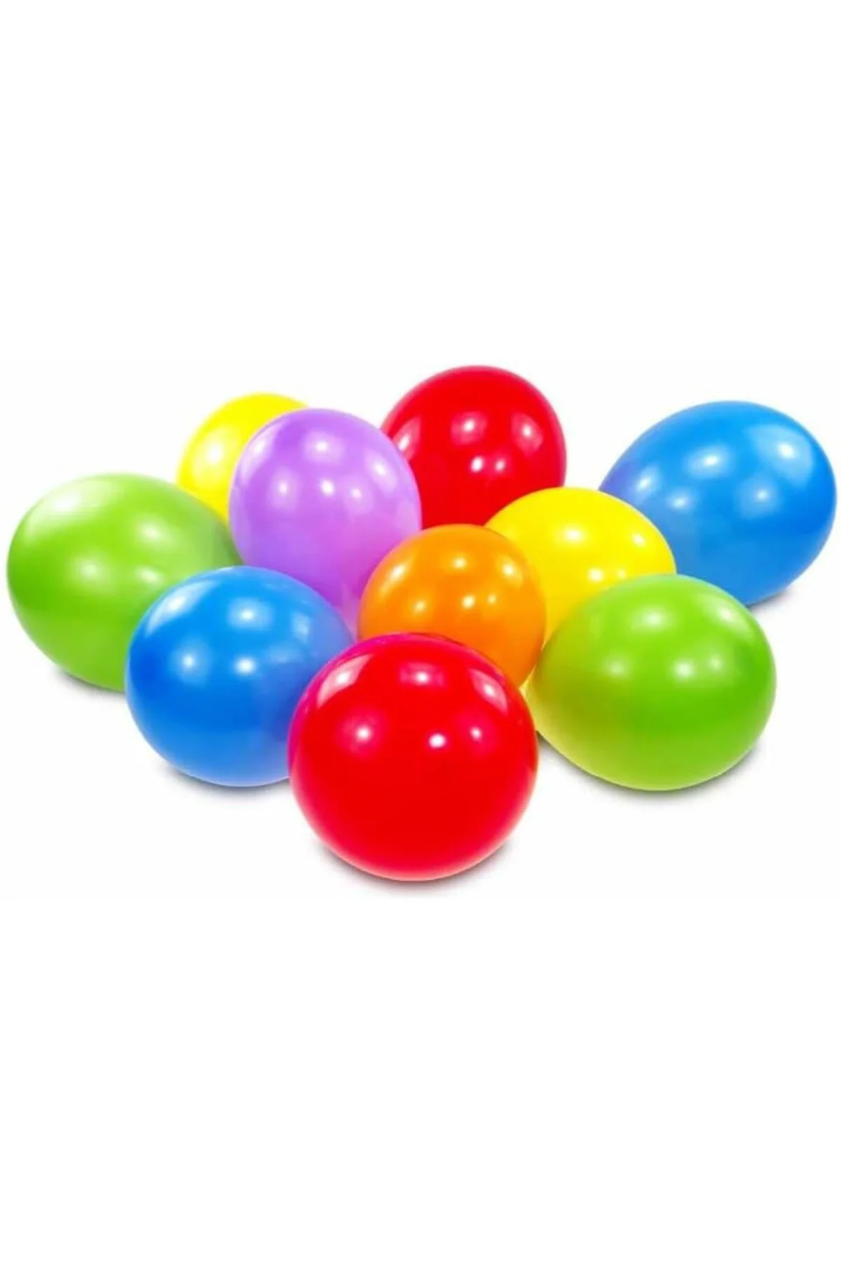 Renkli Balon 25 Li Karışık Renk Parti Doğum Günü Kutlama Özel Gün