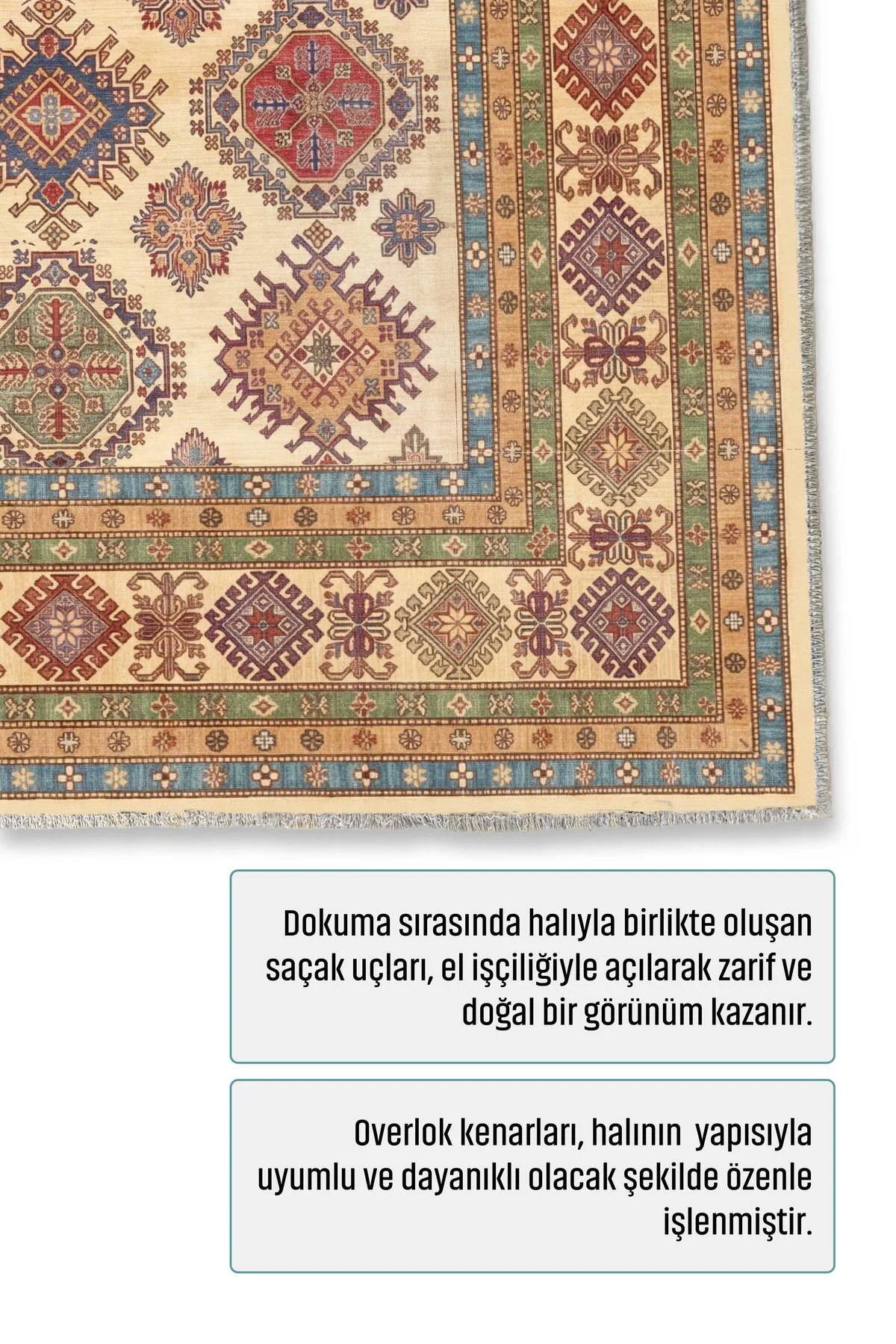 Renkli Bej Anadolu Kilim Şönil Halı Yolluk Kaymaz Yıkanabilir Renkli Bej Anadolu Kilim Şönil Halı Yolluk Kaymaz Yıkanabilir
