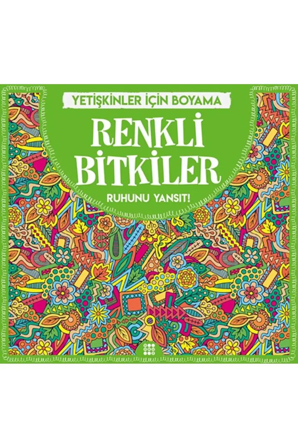 Renkli Bitkiler Yetişkinler İçin Boyama