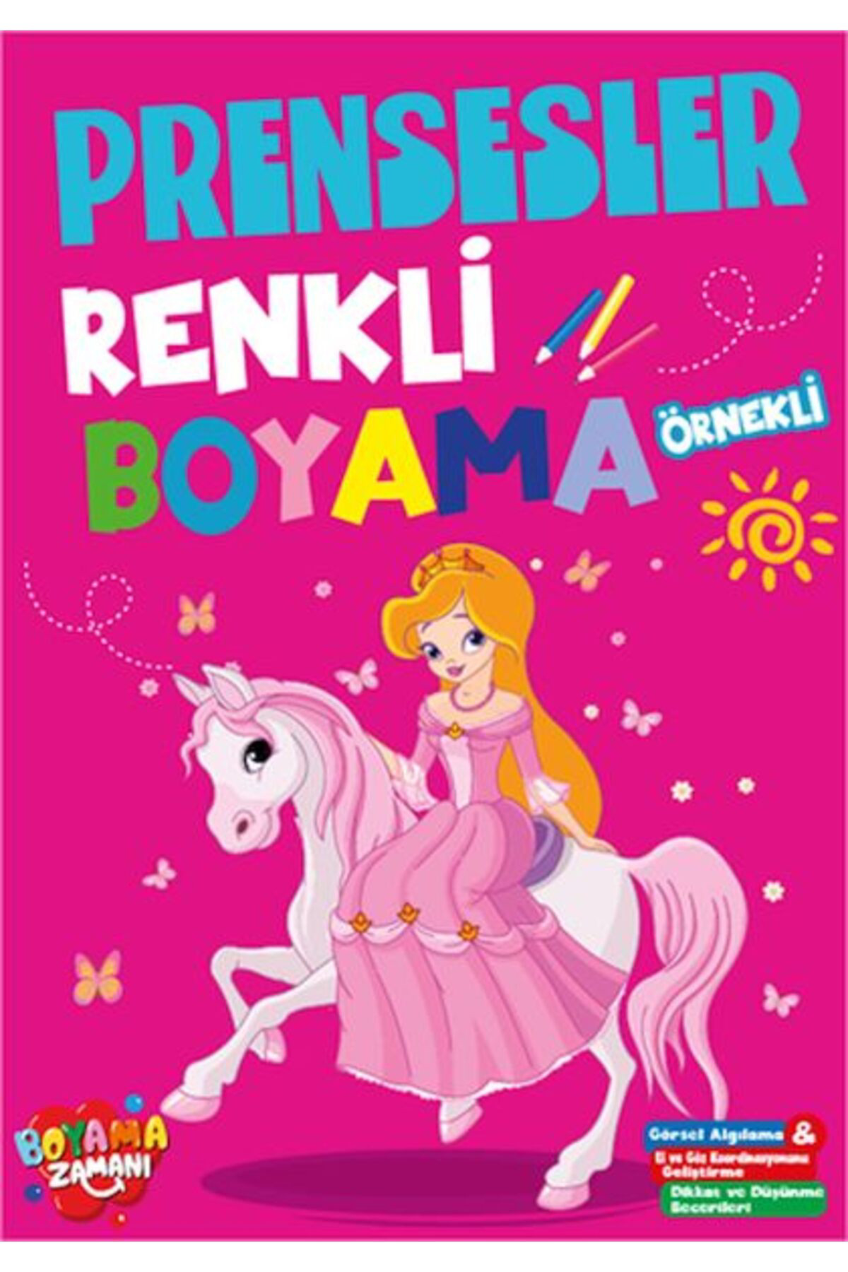 Boyama Zamani Renkli Boyama Prensesler