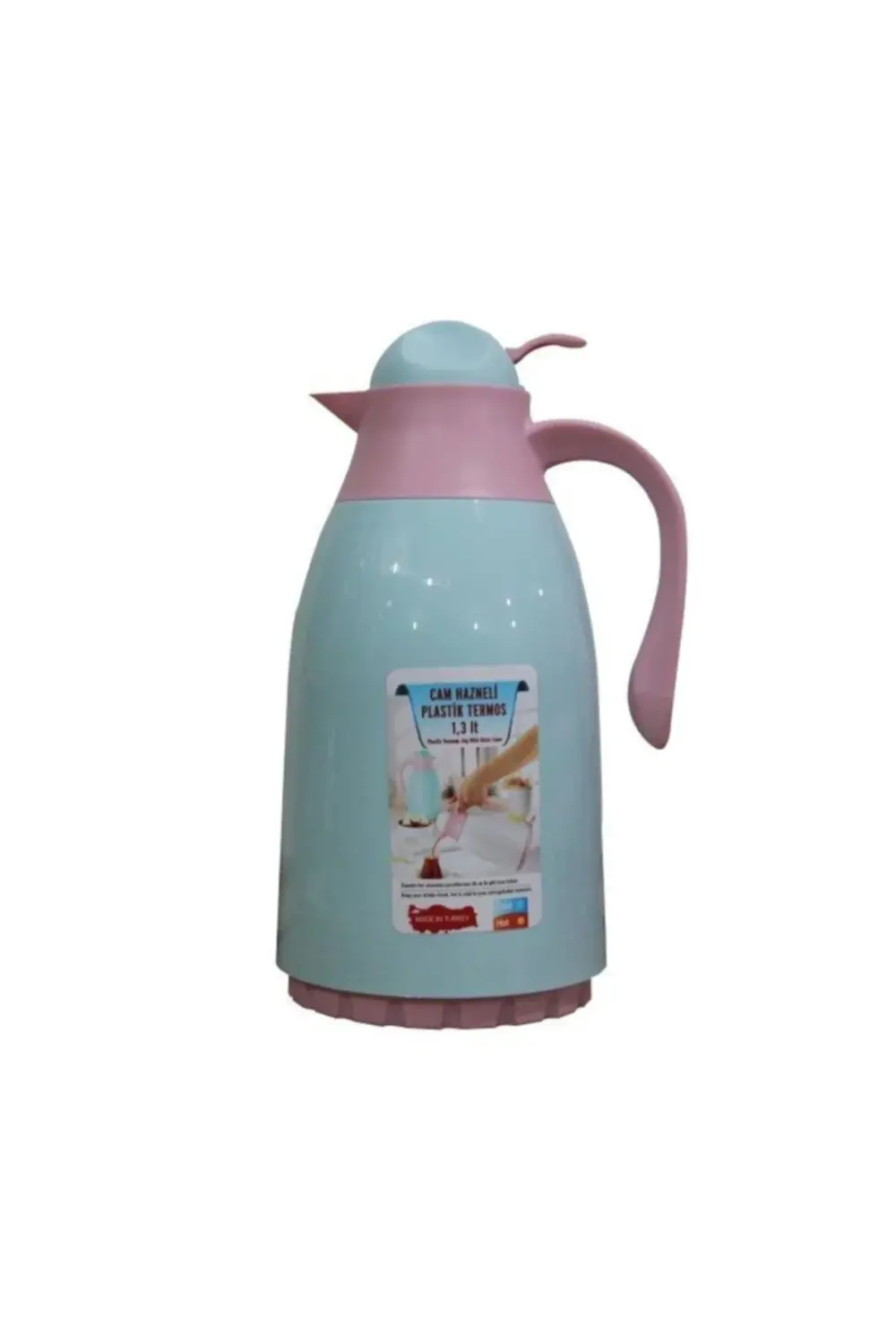 Renkli Cam Termos 1,3 Lt Ckr2018
