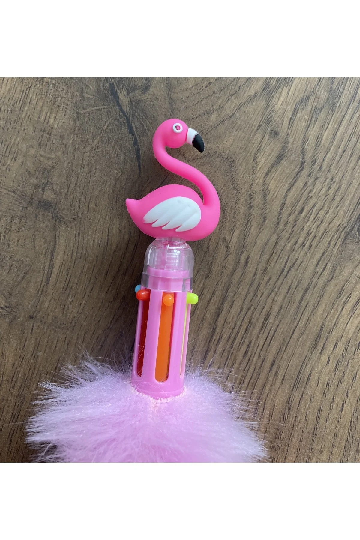 Renkli Deniz Kızı Ve Flamingo Peluş Tükenmez Kalem 179-18